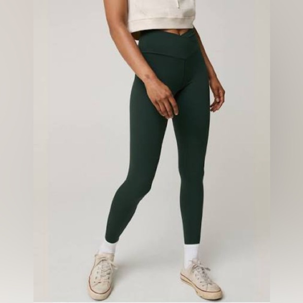 Aerie Forest Green Real Me Leggings